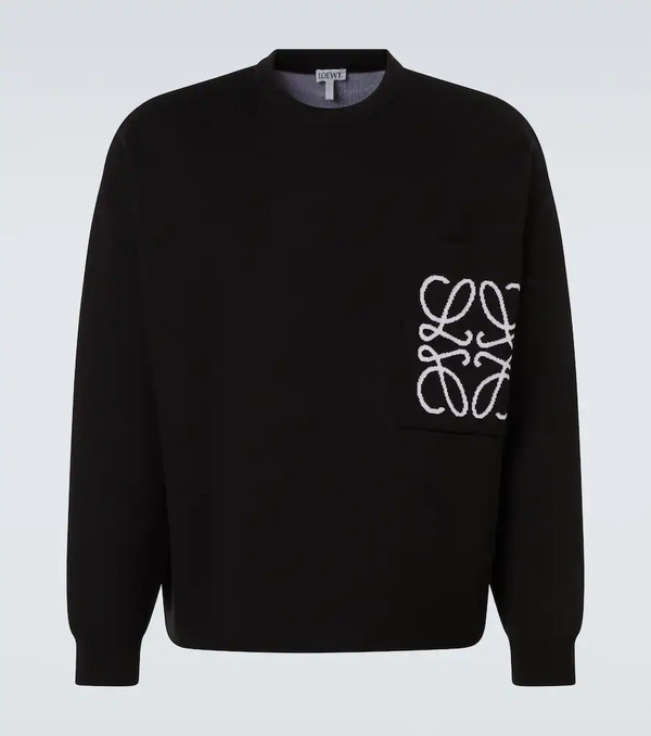  Loewe Loewe Jersey Con Anagrama Bordado 