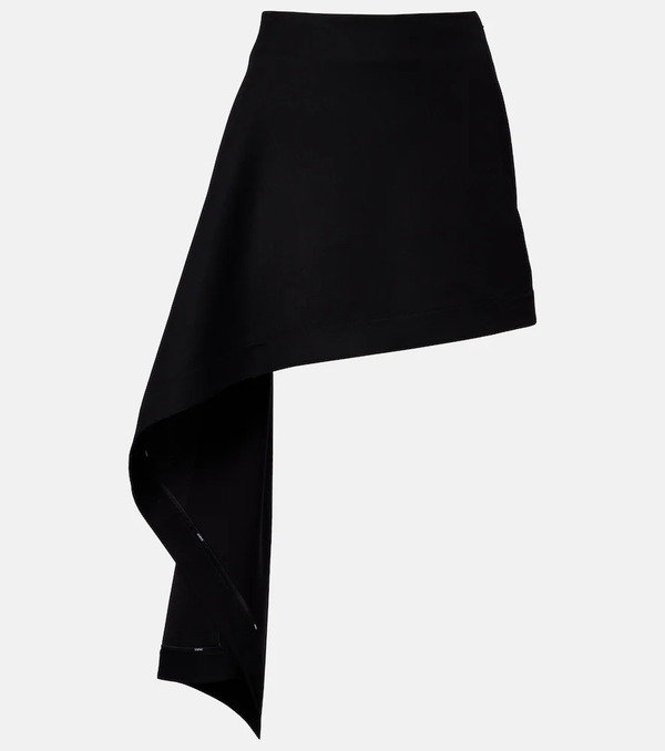  Loewe Loewe Minifalda De Lana Drapeada 