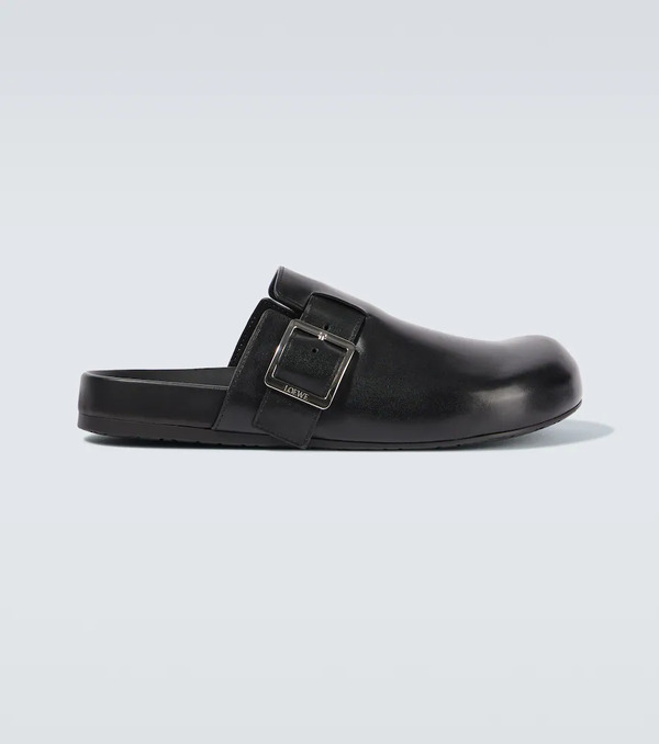  Loewe Loewe Mules Ease Buckle De Piel 