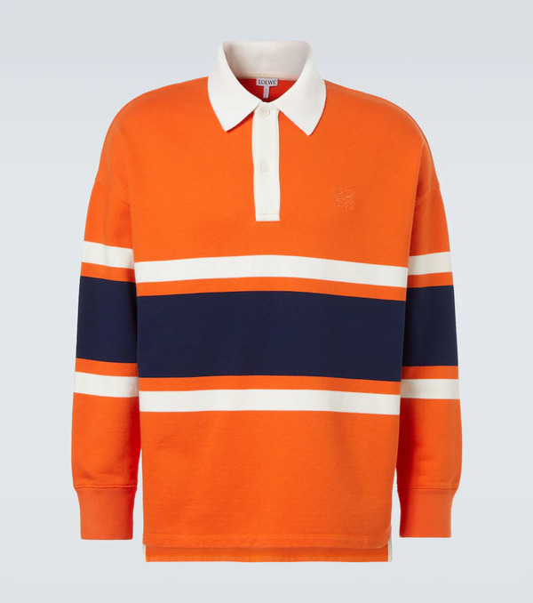  Loewe Loewe Polo De Algodón A Rayas 