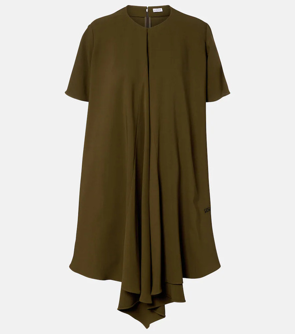  Loewe Loewe Vestido Corto Drapeado 