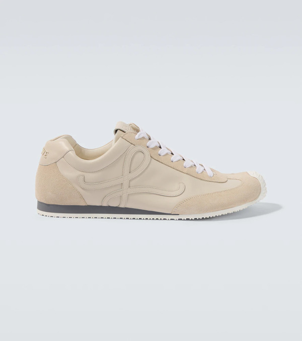  Loewe Loewe Zapatillas Ballet Runner 2.0 De Piel Con Ante 