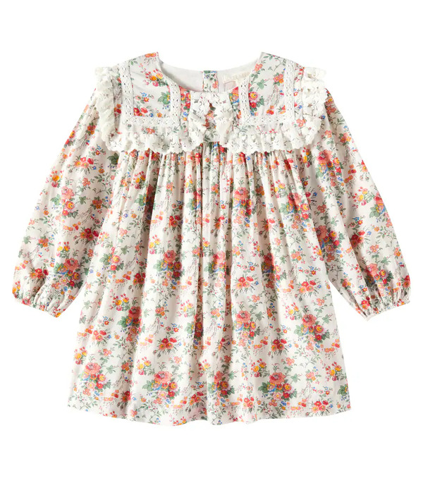  Louise Misha Louise Misha Vestido Arinola De Algodón Floral 