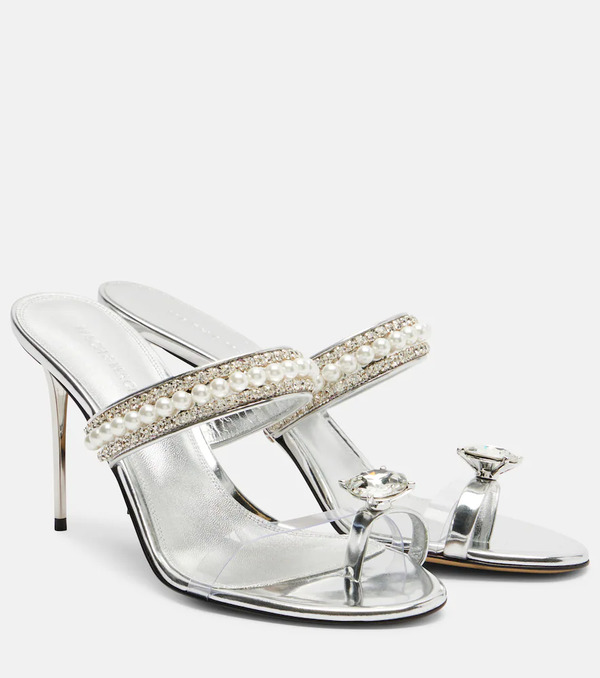  Mach & Mach Mach & Mach Mules Diamond Of Elizabeth 95 De Piel 