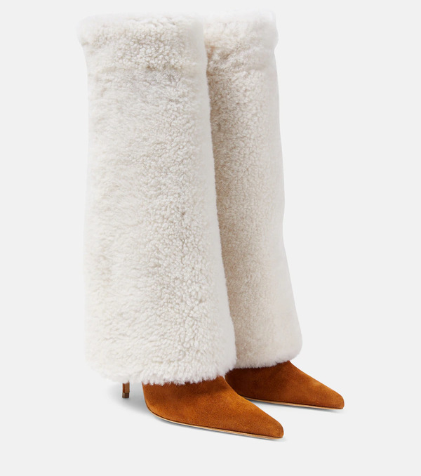  Magda Butrym Magda Butrym Botas Altas De Borrego Y Ante 