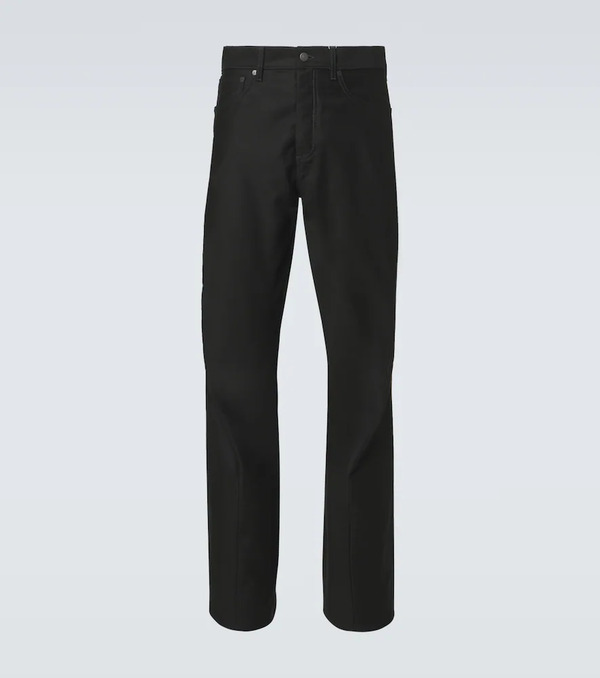  Maison Margiela Maison Margiela Pantalones Rectos De Algodón 