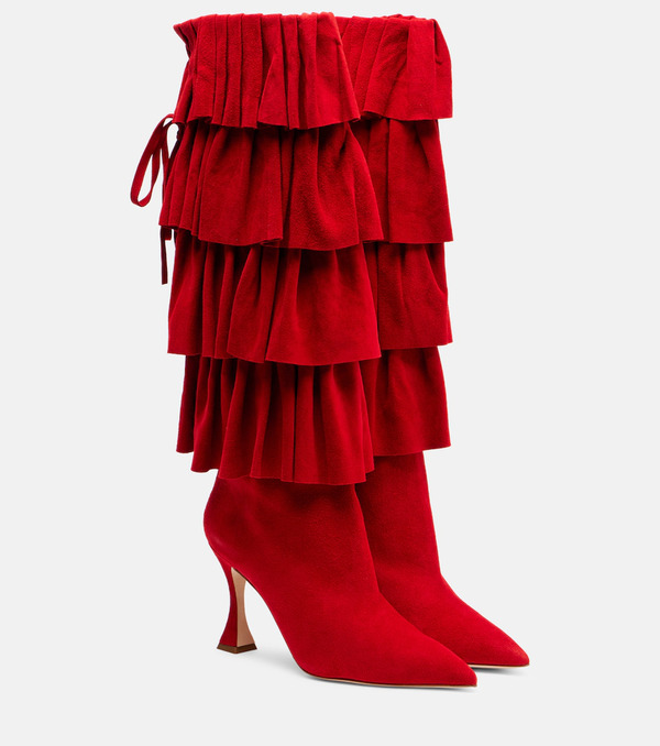  Manolo Blahnik Manolo Blahnik Botas Altas Miralone 90 De Ante 