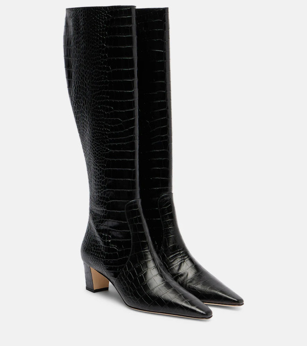  Manolo Blahnik Manolo Blahnik Botas Altas Penelope De Piel 