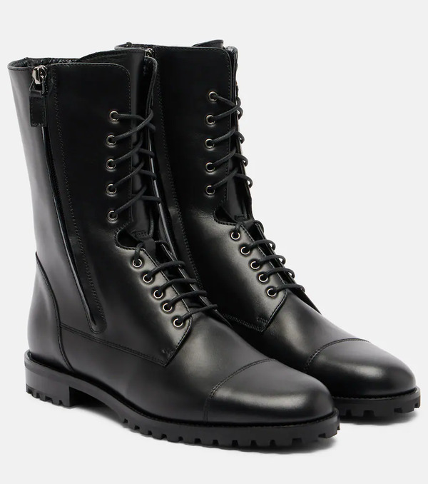  Manolo Blahnik Manolo Blahnik Botas Lugata De Piel 