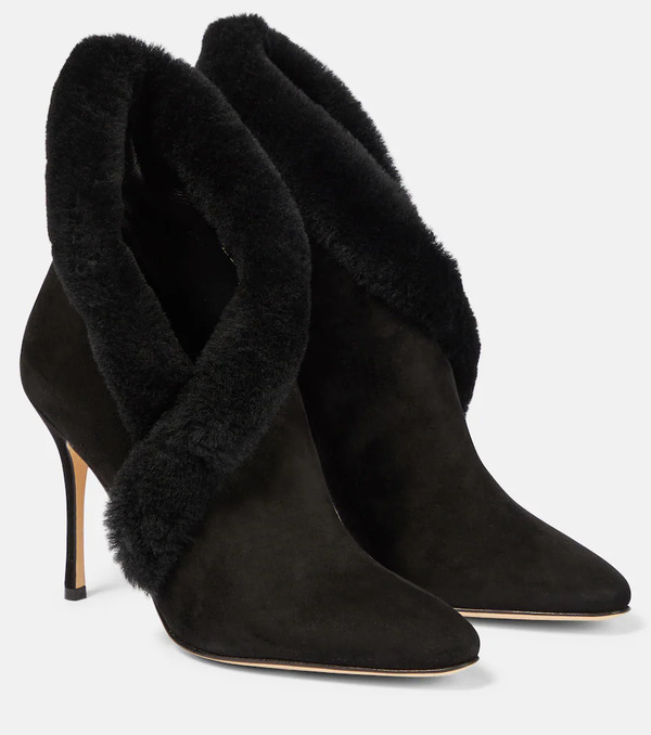  Manolo Blahnik Manolo Blahnik Botines Nestanu 105 De Ante 