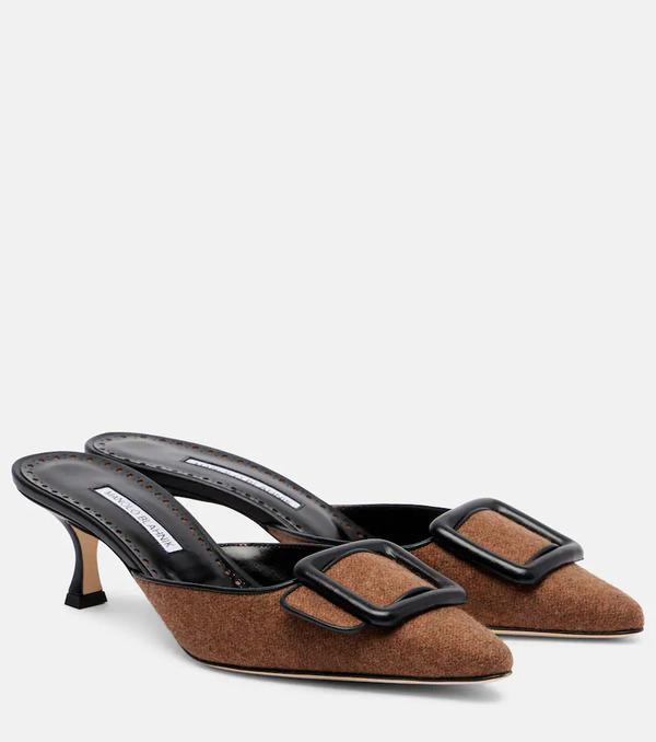  Manolo Blahnik Manolo Blahnik Mules Maysale 50 
