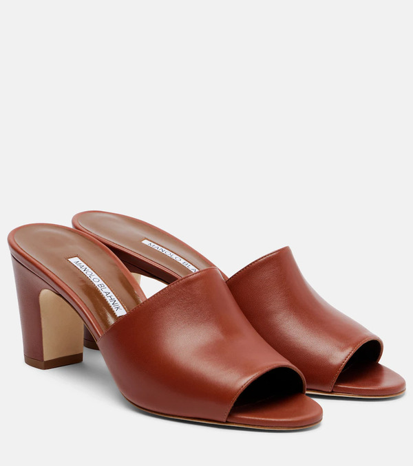  Manolo Blahnik Manolo Blahnik Mules Rapalla De Piel 