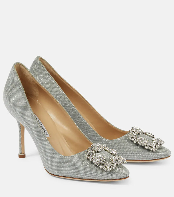  Manolo Blahnik Manolo Blahnik Salones Hangisi 90 Con Glitter 
