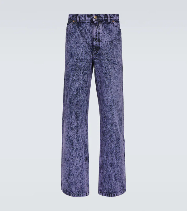 Marni Marni Jeans Rectos De Tiro Bajo 
