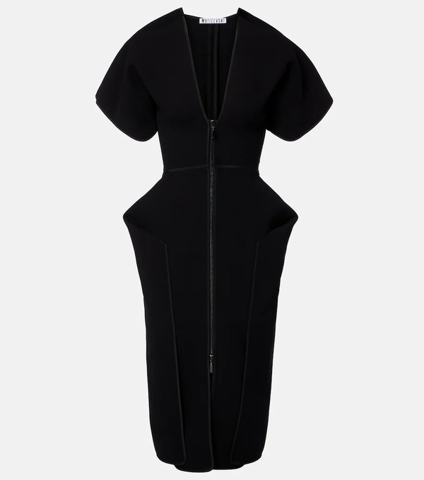  Maticevski Maticevski Vestido Midi Coco Con Peplum 