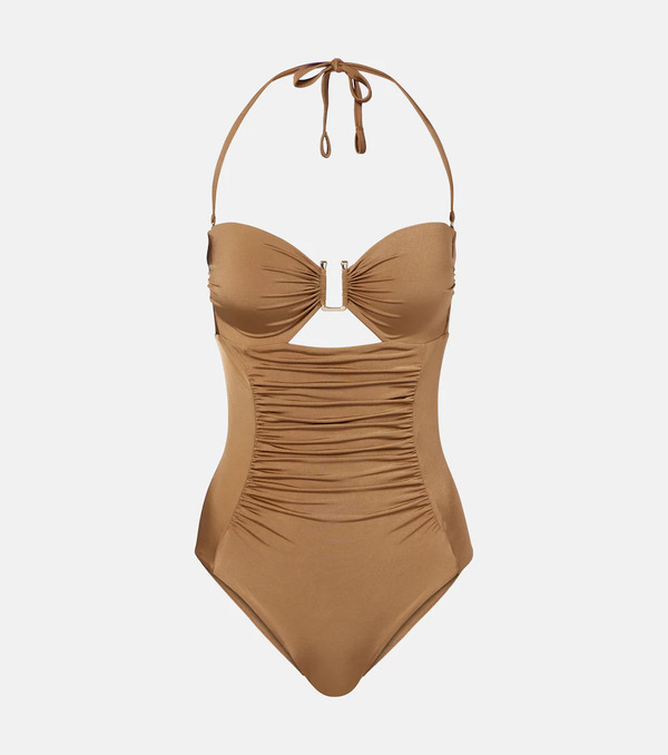  Max Mara Max Mara Bañador Curva Fruncido 