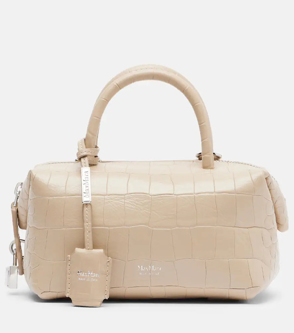  Max Mara Max Mara Bolso Boston De Piel 