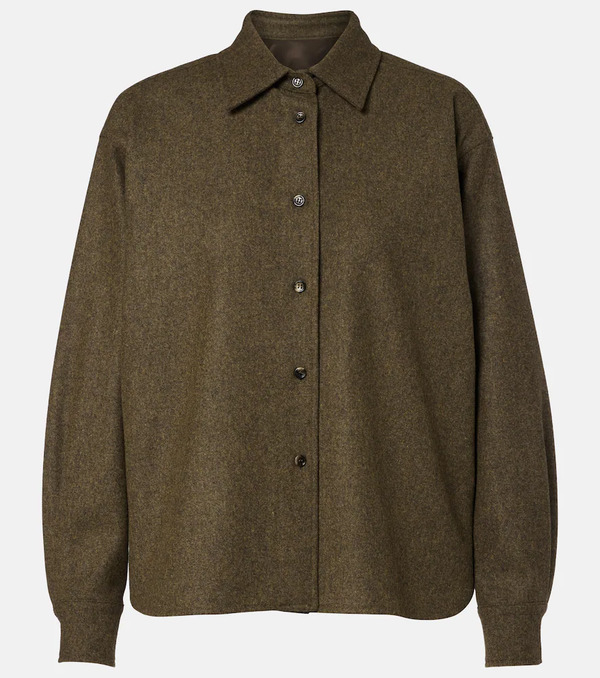  Max Mara Max Mara Camisa Benares De Lana 
