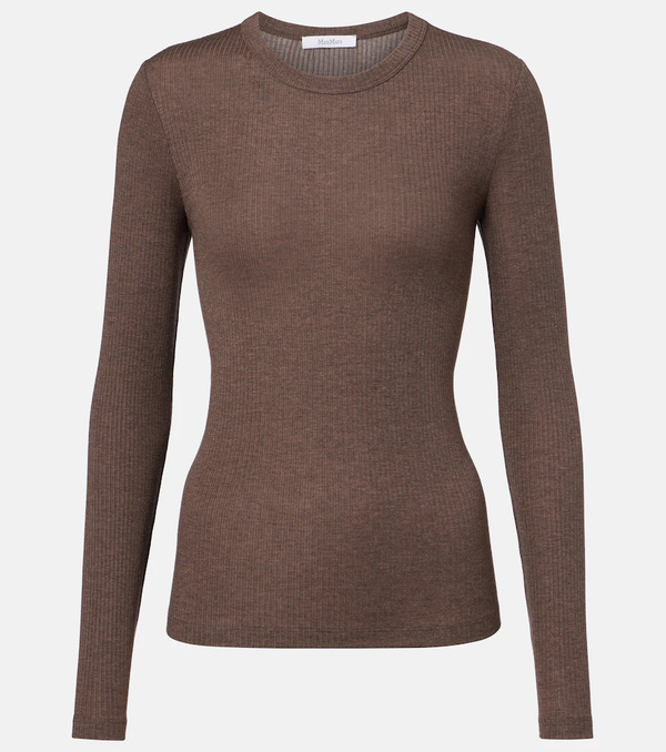  Max Mara Max Mara Camiseta Acanalada 