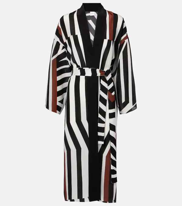  Max Mara Max Mara Cover-up Ovatte A Rayas 