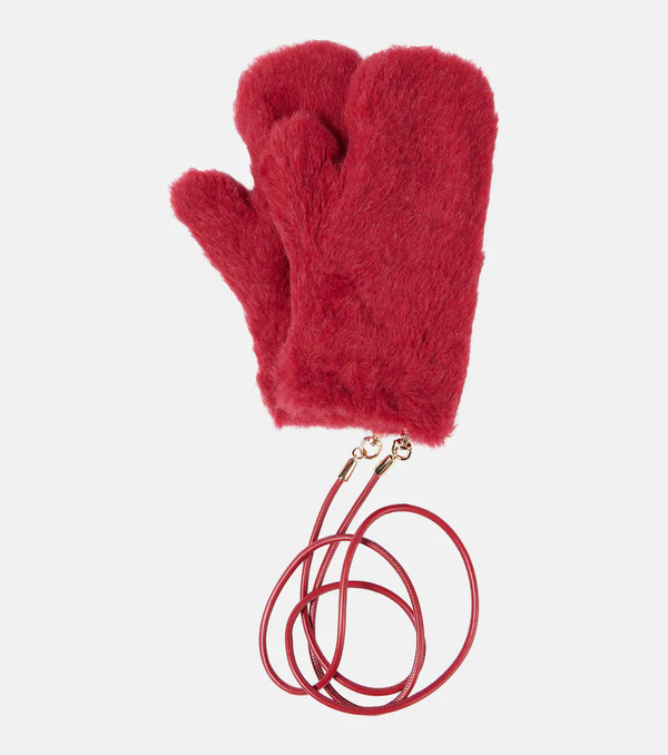  Max Mara Max Mara Manoplas Ombrato De Teddy 