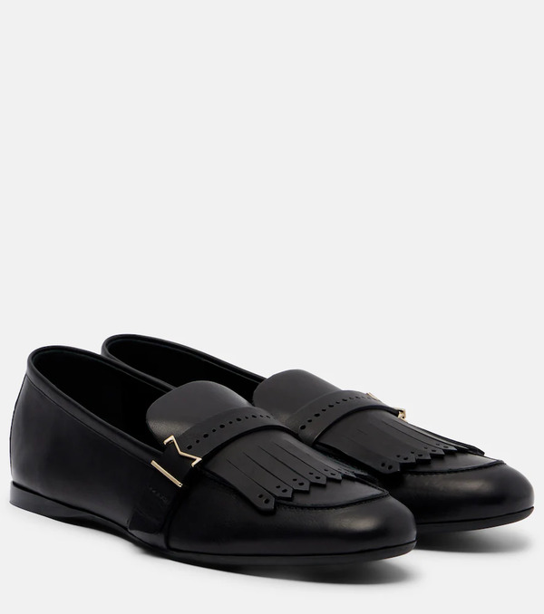  Max Mara Max Mara Mocasines De Piel 