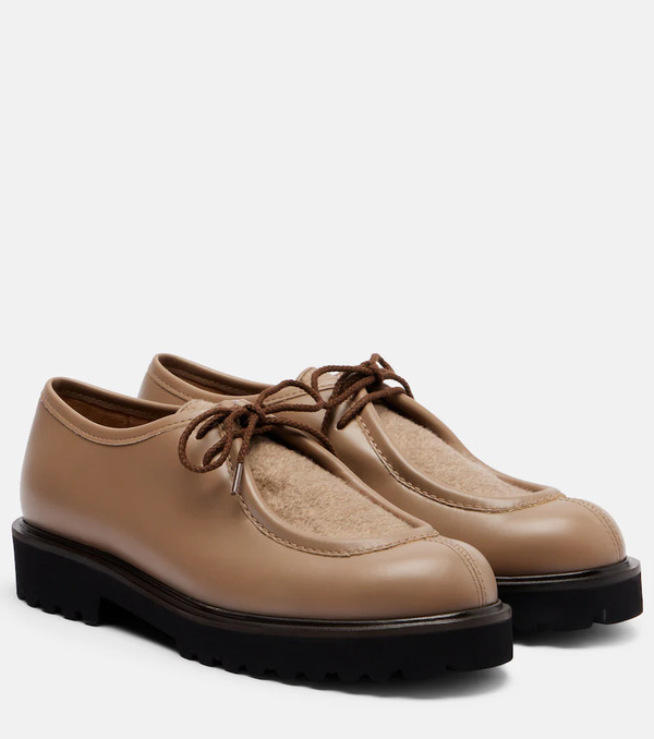  Max Mara Max Mara Mocasines Track De Piel 