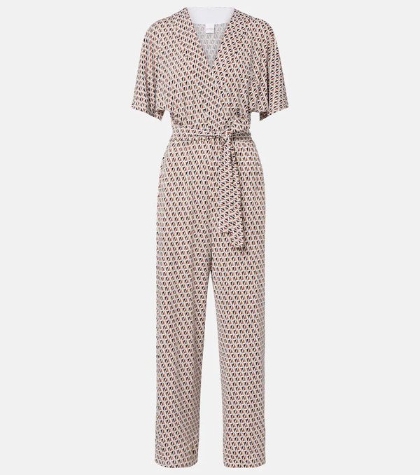  Max Mara Max Mara Mono Estampado Con Cinturón 