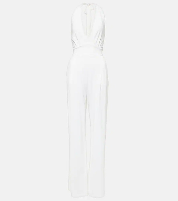  Max Mara Max Mara Mono Nice De Jersey Con Cuello Halter 