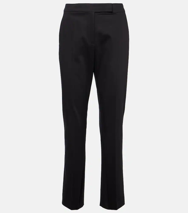  Max Mara Max Mara Pantalones Flared Okra De Algodón 