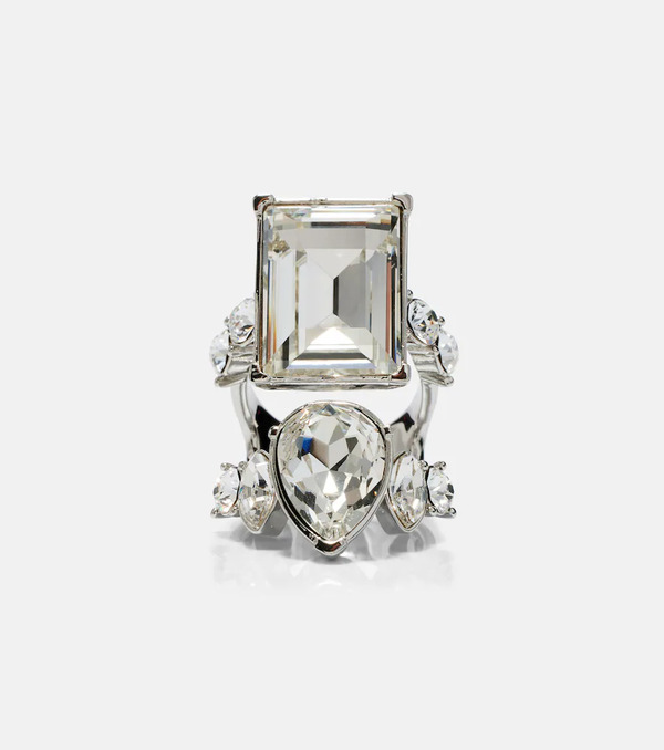  Mcqueen Mcqueen Anillo Cocktail Con Cristales 