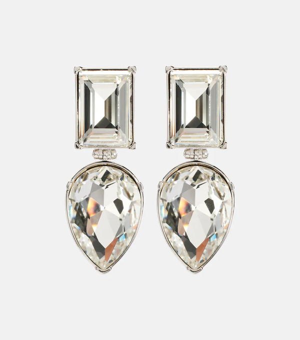  Mcqueen Mcqueen Pendientes Cocktail Con Cristales 