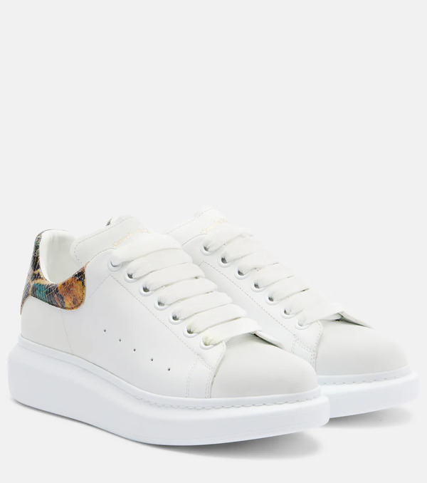  Mcqueen Mcqueen Zapatillas Oversized De Piel 