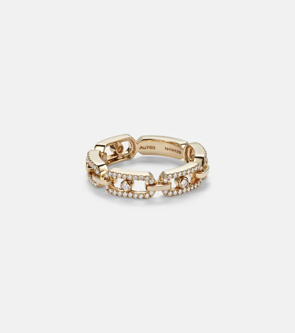  Messika Messika Anillo Move Link De Oro De 18 ct Con Diamantes 