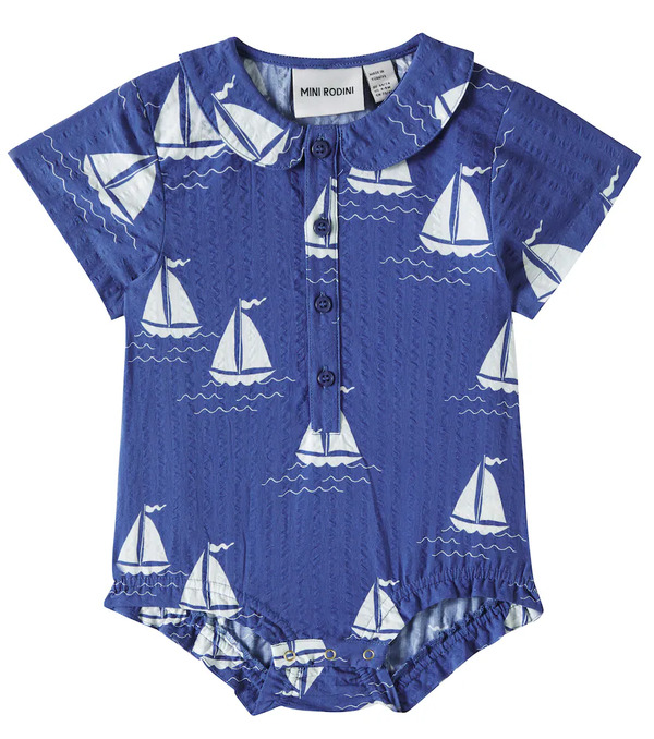  Mini Rodini Mini Rodini Body De Algodón Estampado 