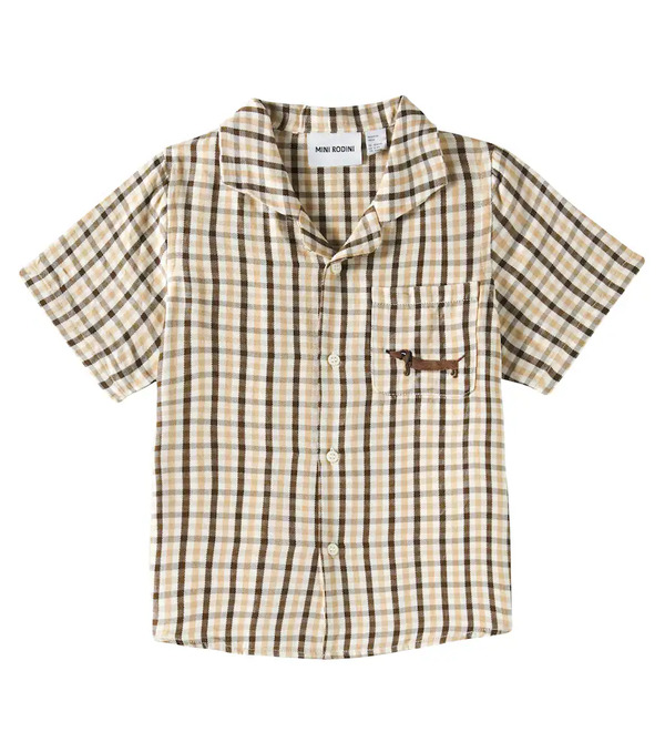  Mini Rodini Mini Rodini Camisa A Cuadros Vichy 