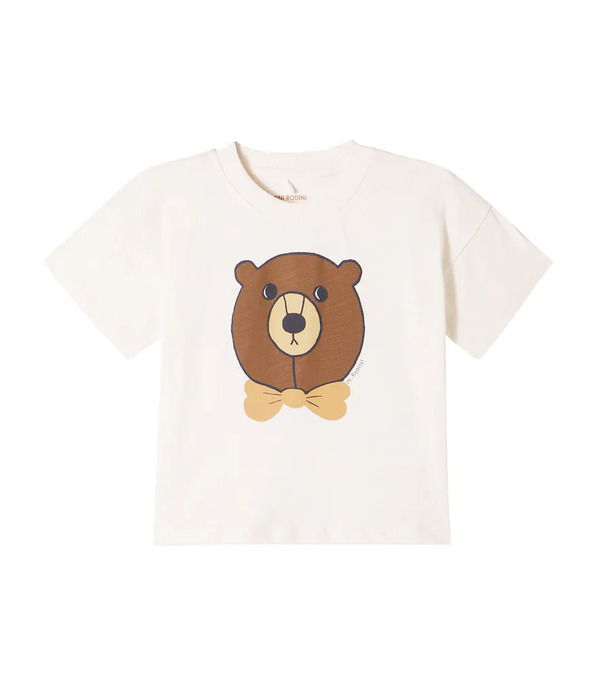  Mini Rodini Mini Rodini Camiseta De Algodón Estampada 