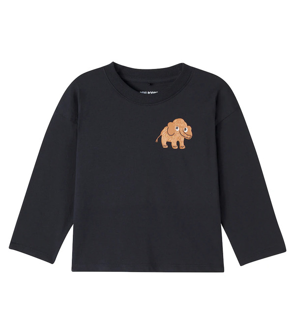  Mini Rodini Mini Rodini Camiseta Mammoth De Algodón 