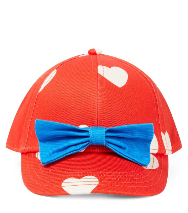  Mini Rodini Mini Rodini Gorra De Béisbol Hearts De Algodón 