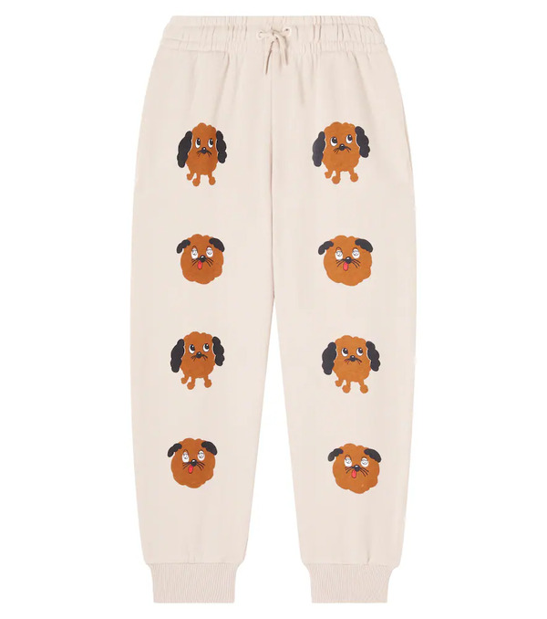  Mini Rodini Mini Rodini Pantalones De Chándal Doggies De Algodón 