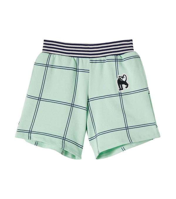  Mini Rodini Mini Rodini Shorts Panther De Jersey De Algodón 