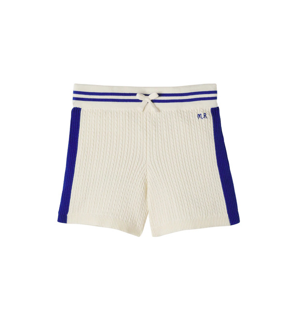  Mini Rodini Mini Rodini Shorts Trenzados De Algodón 