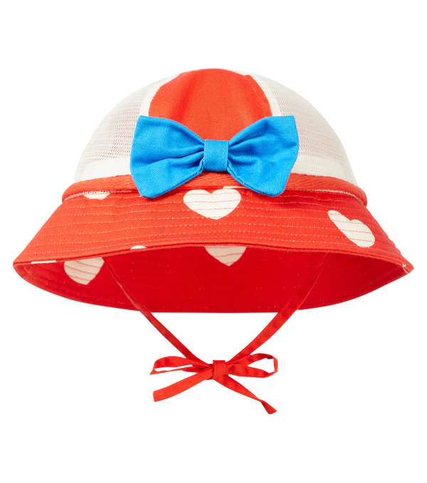 Mini Rodini Mini Rodini Sombrero Hearts De Algodón 