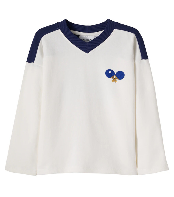  Mini Rodini Mini Rodini Sudadera De Jersey De Algodón Estampada 