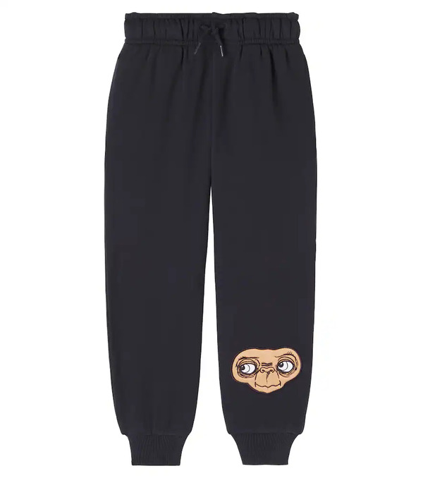  Mini Rodini Mini Rodini X E.t. Pantalones De Jersey De Algodón 