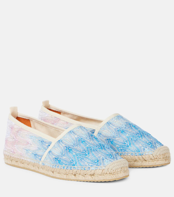  Missoni Missoni Alpargatas En Zigzag 