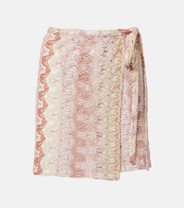  Missoni Missoni Falda Envolvente De Lamé 