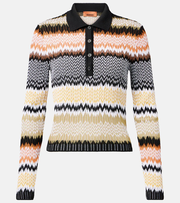 Missoni Missoni Polo En Zigzag 