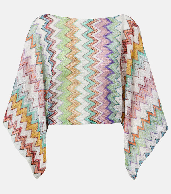  Missoni Missoni Top De Punto En Zigzag 