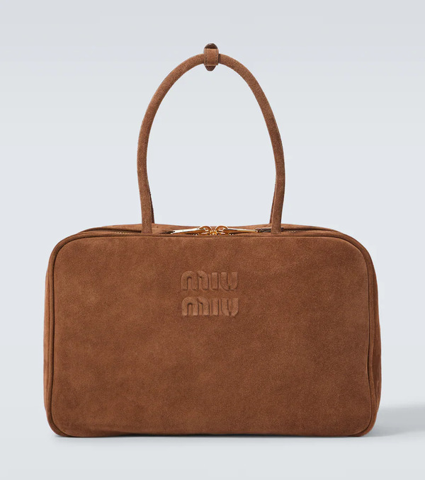  Miu Miu Miu Miu Bolso De Ante Con Logo 